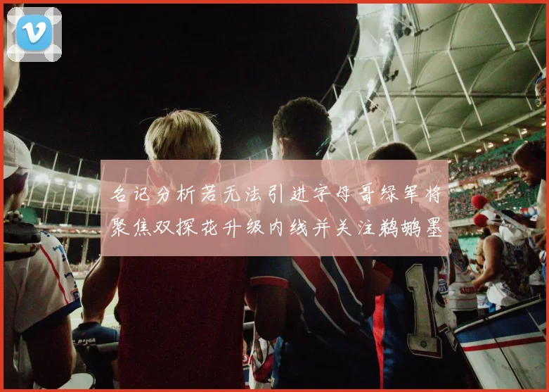 名记分析若无法引进字母哥绿军将聚焦双探花升级内线并关注鹈鹕墨菲